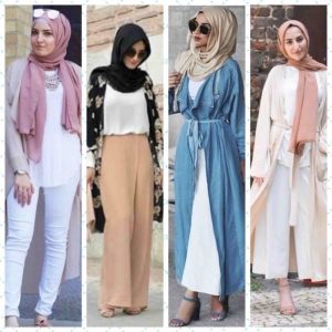 فساتين محجبات صيف 2018